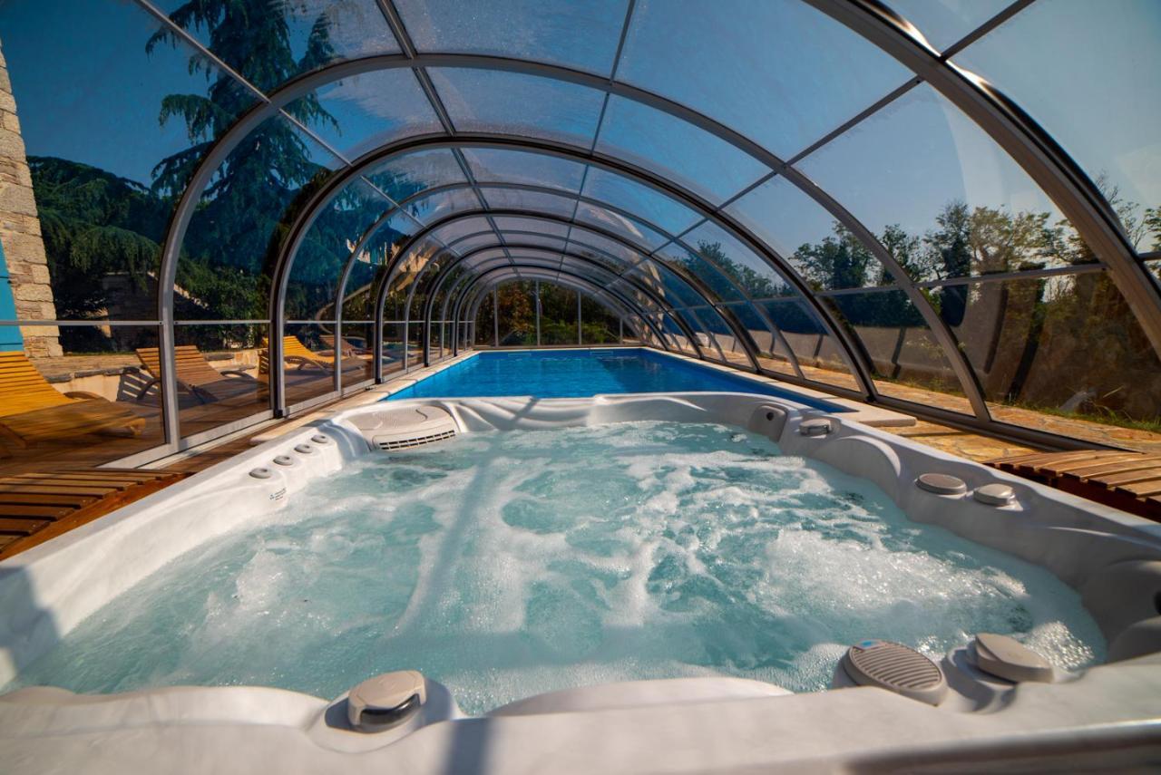 Julijud, Heated Pool, Jacuzzi, Dome And Sauna Brajkovici (Pazin) Exterior foto