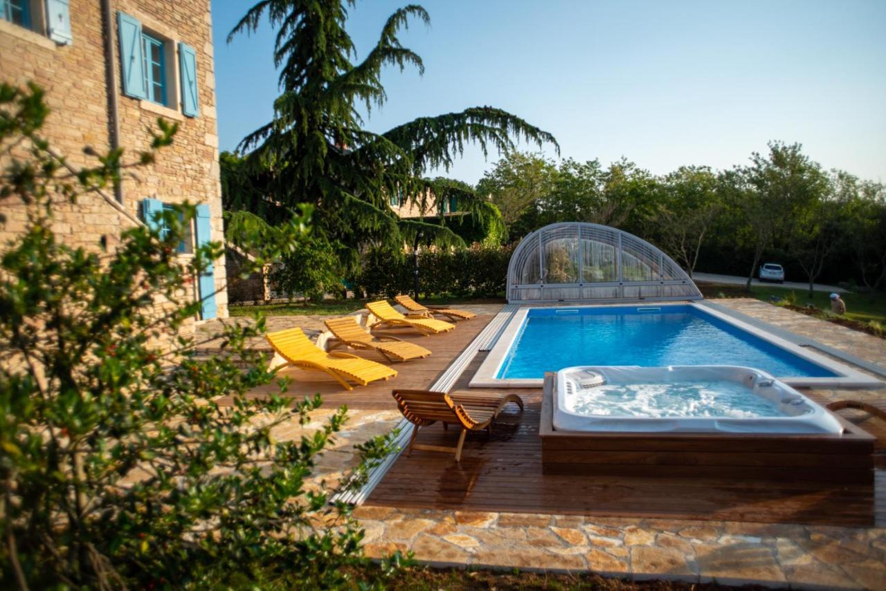 Julijud, Heated Pool, Jacuzzi, Dome And Sauna Brajkovici (Pazin) Exterior foto