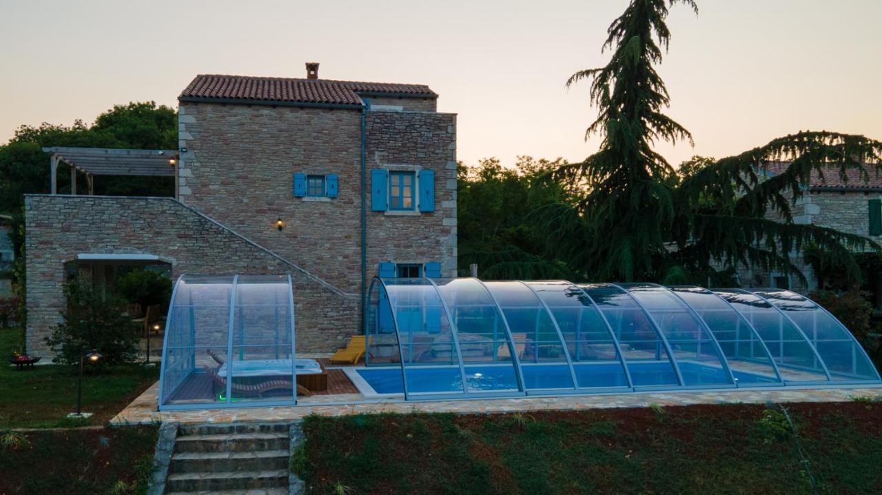Julijud, Heated Pool, Jacuzzi, Dome And Sauna Brajkovici (Pazin) Exterior foto
