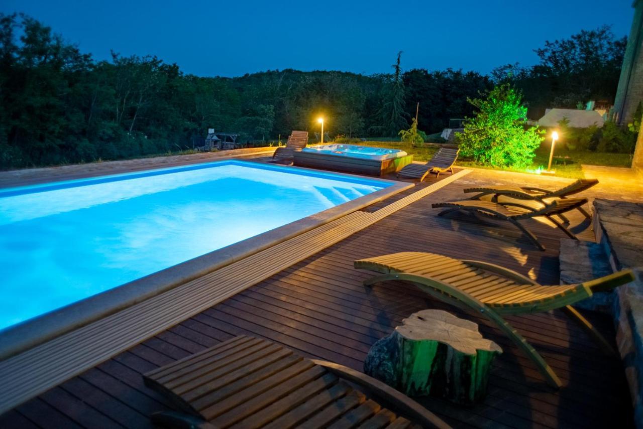 Julijud, Heated Pool, Jacuzzi, Dome And Sauna Brajkovici (Pazin) Exterior foto