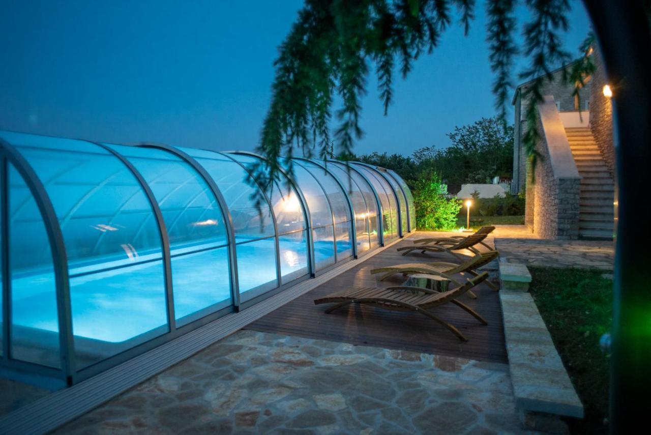 Julijud, Heated Pool, Jacuzzi, Dome And Sauna Brajkovici (Pazin) Exterior foto